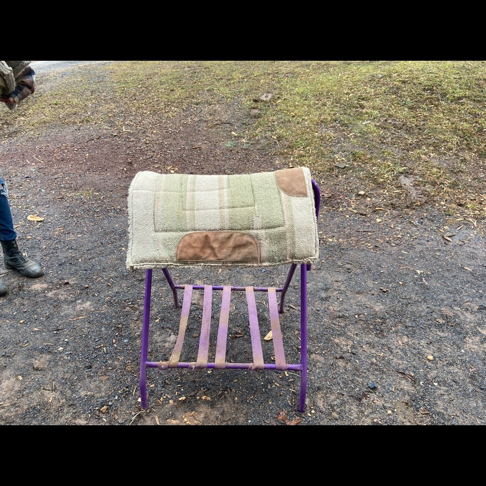 Western pony saddle pad